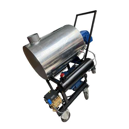 پمپ کارواش ۲۰۰ بار برتولینی آب گرم  کوره ‌مشعل